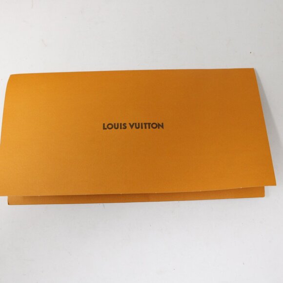 Empty Louis Vuitton Box, Dust Bag, Paperwork Orange 8x9x5 Giftbox Authentic - Picture 4 of 15